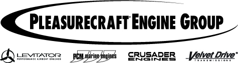Pleasurecraft 4 Part Logo One Color